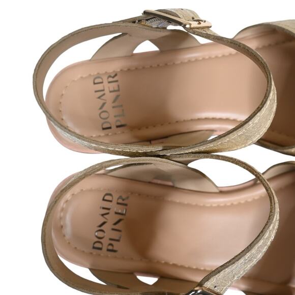 Donald Pliner Womens 8.5 Pyper Lug Sole Slingback Leather Sandal NEW - Picture 9 of 11